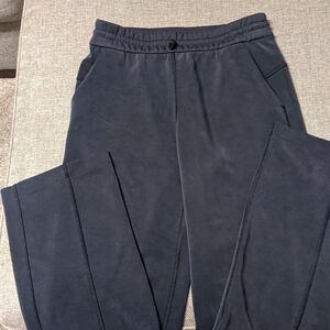 Lulu lemon black yoga casual pants soft stream high rise straight leg pants